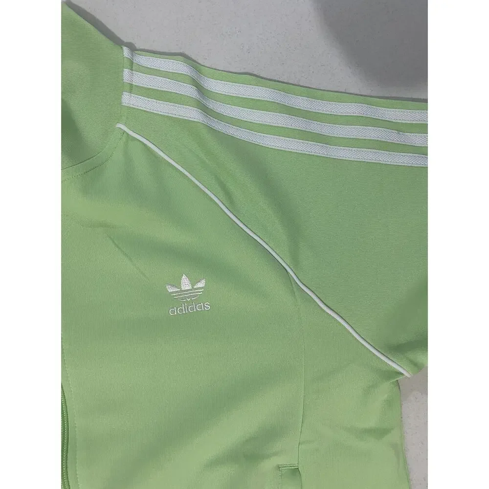 Adidas Originals Classics Superstar Tracksuit Semi Green Spark White Size XL